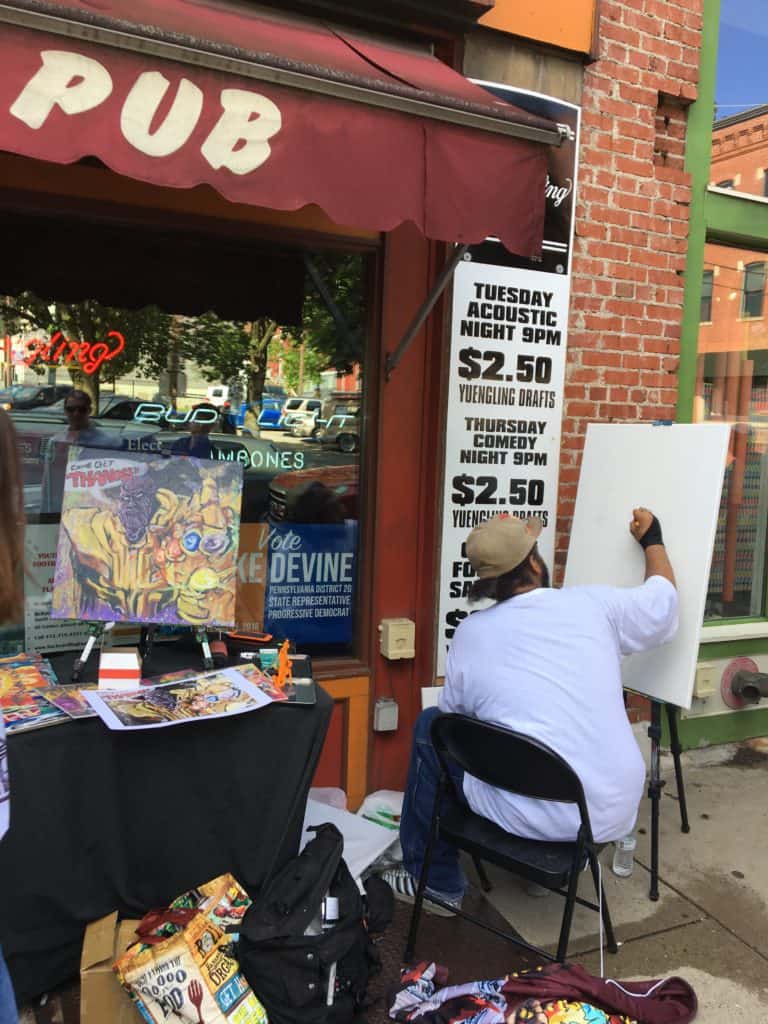 Lawrenceville Art Crawl Takes on the Rain