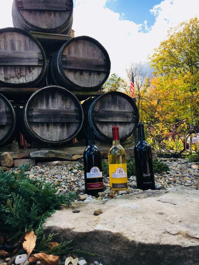 Take A Road Trip To Grand River Cellars Made In PGH   Barrels Outside 3 768x1024 