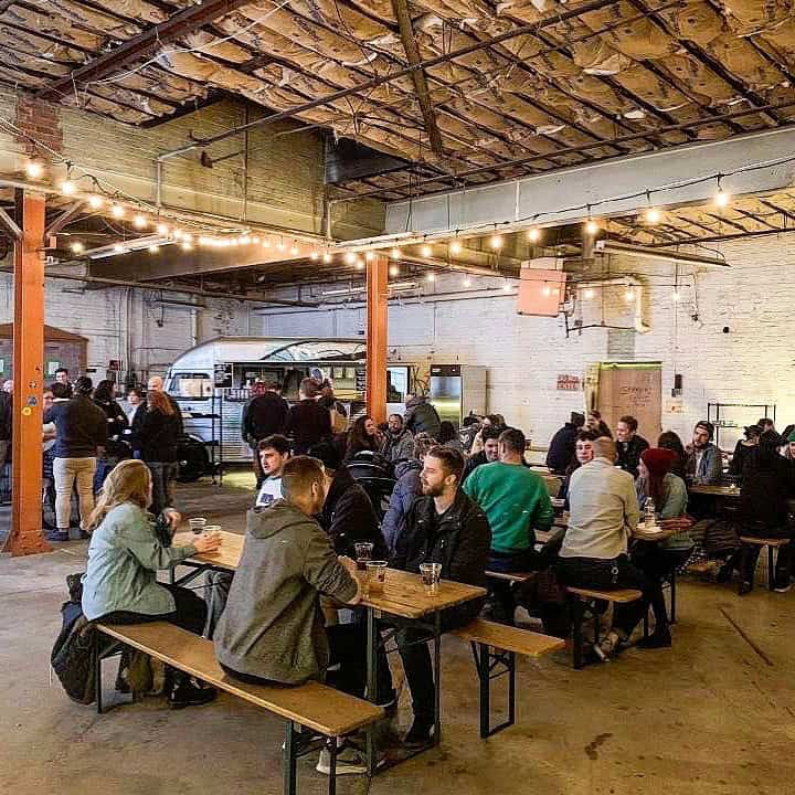 Hitchhiker brewing pop up taproom