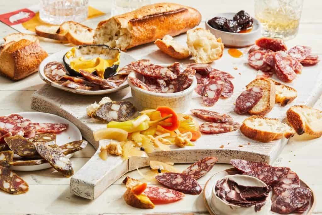 nail that charcuterie salty pork bits