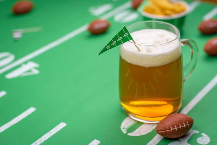 super bowl snacks beer