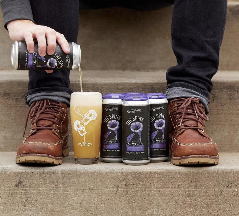 A photo of drinks from Necromancer Brewing Company.