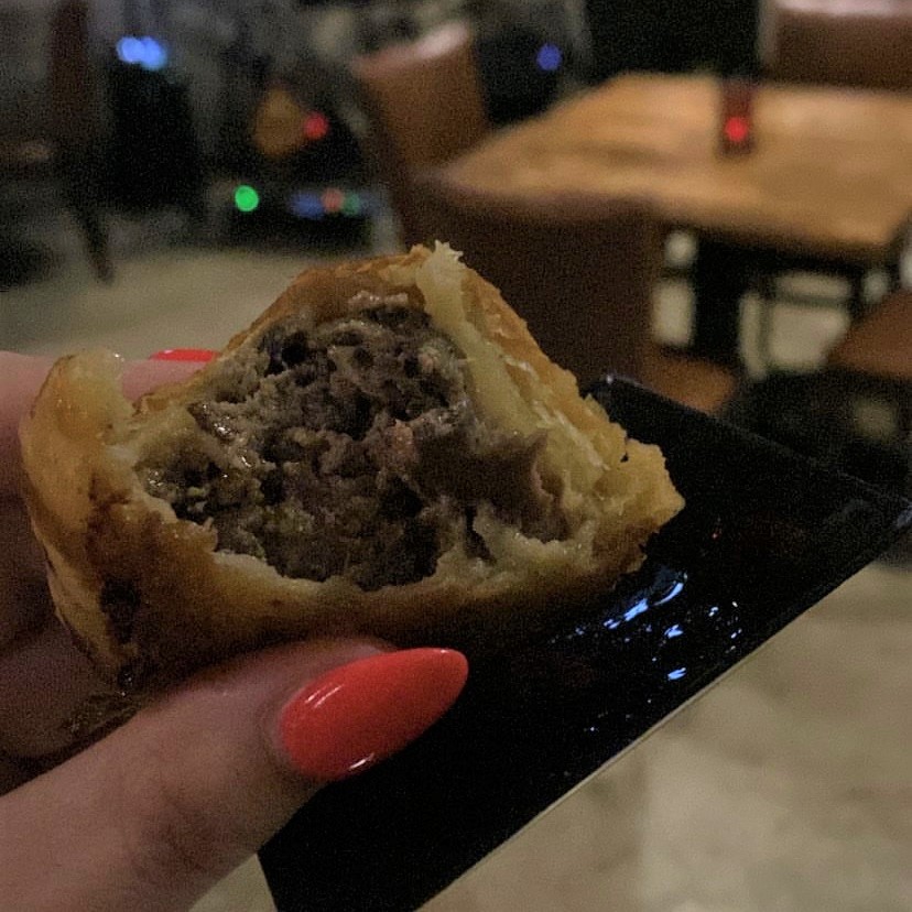 A photo of the Beef Wellington sample served at CADENCE+.