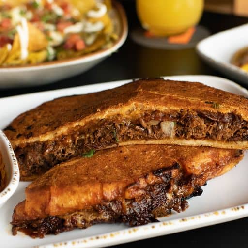 A photo of the Cubano at Shorty's.