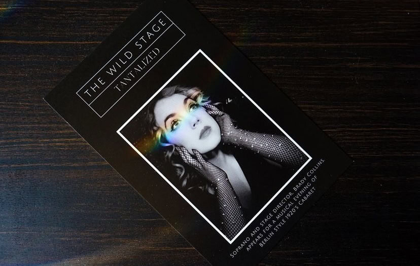 A photo of the playbill for The Wild Stage: Tantalized.