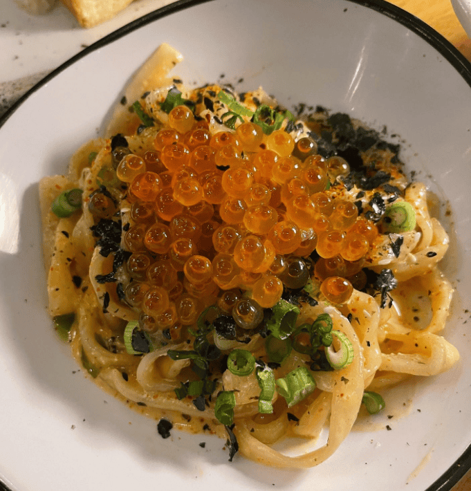 A photo of a unique dish at Bae Bae's Kitchen.
