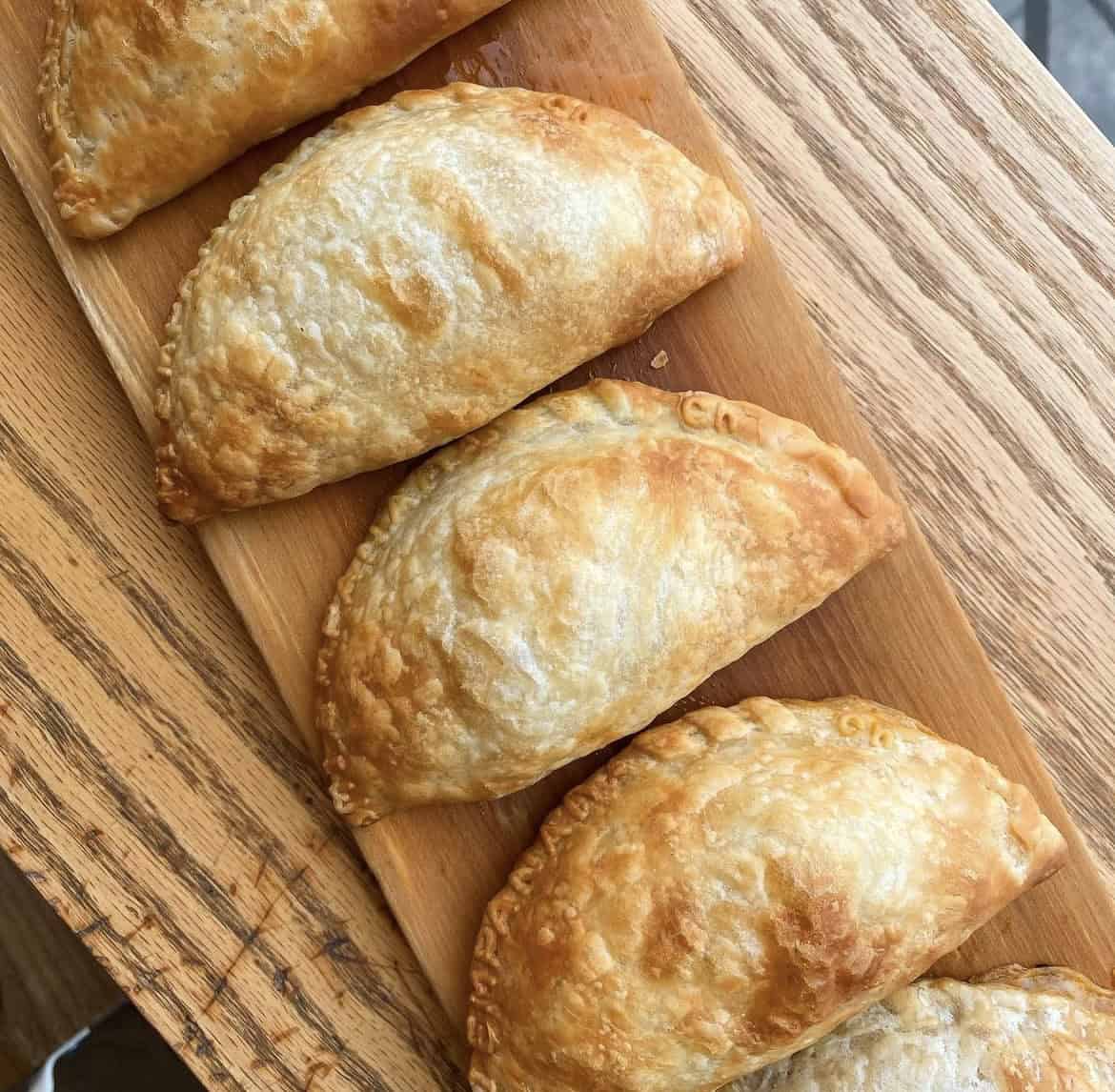 A photo of empanadas at Mi Empanada.