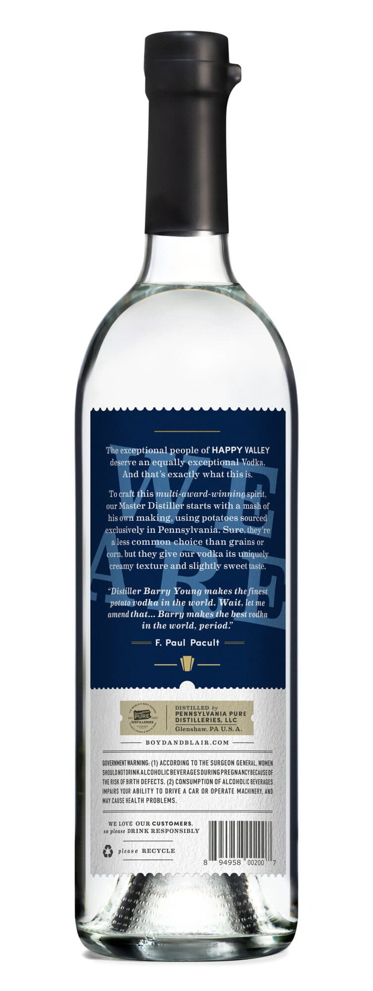 Meet Happy Valley Vodka, the Pride of Nittany Nation - Made In PGH