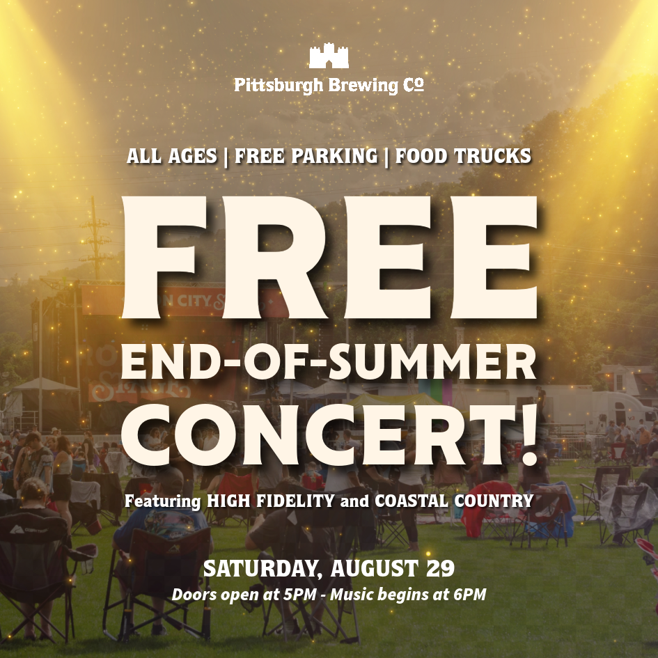 Coastal Country to Headline Free End-of-Summer Concert at Pittsburgh Brewing Co.